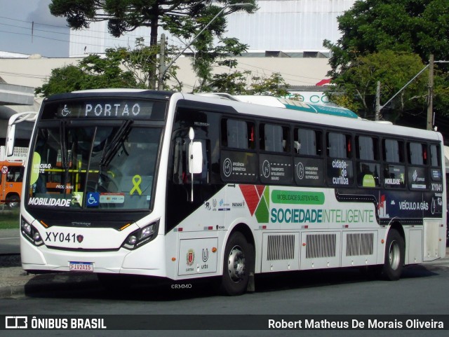 Auto Viação Redentor XY041 na cidade de Curitiba, Paraná, Brasil, por Robert Matheus De Morais Oliveira. Número da foto: #11096760.