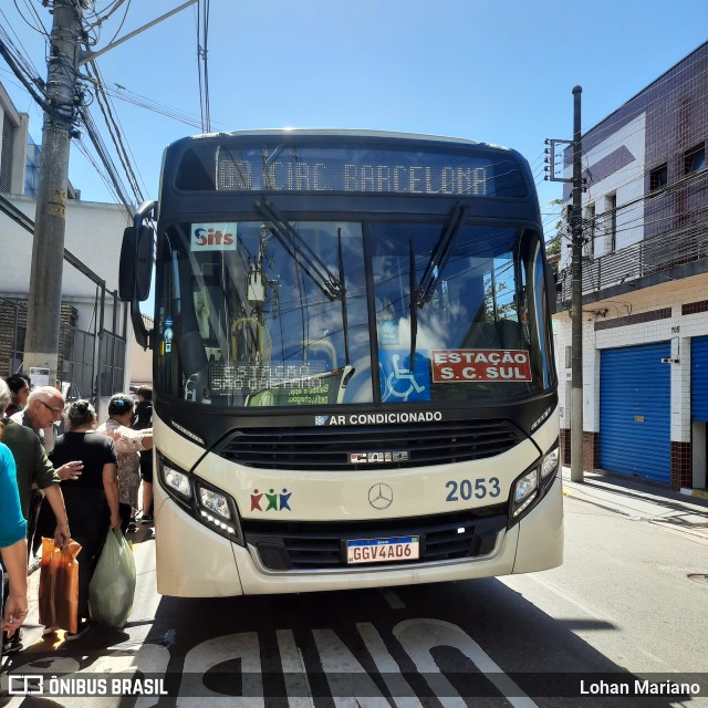 VIPE - Viação Padre Eustáquio 2053 na cidade de São Caetano do Sul, São Paulo, Brasil, por Lohan Mariano. Número da foto: #11096549.
