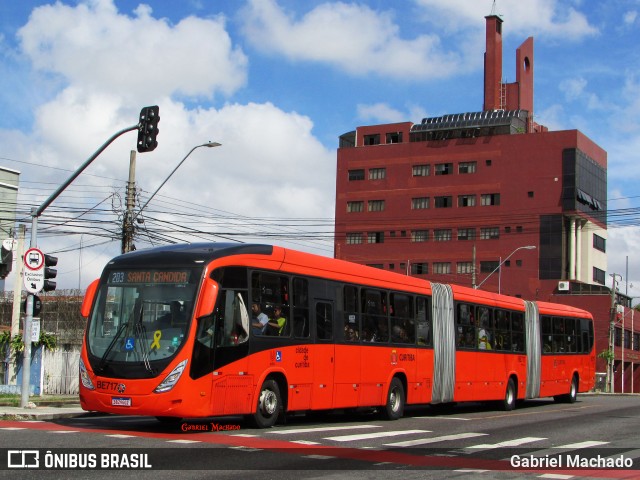 Transporte Coletivo Glória BE717 na cidade de Curitiba, Paraná, Brasil, por Gabriel Machado. ID da foto: 11097421.