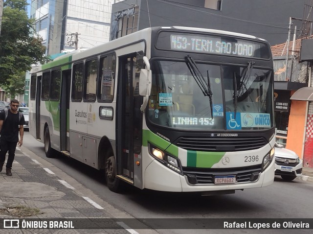 Empresa de Ônibus Vila Galvão 2396 na cidade de Guarulhos, São Paulo, Brasil, por Rafael Lopes de Oliveira. Número da foto: #11096424.