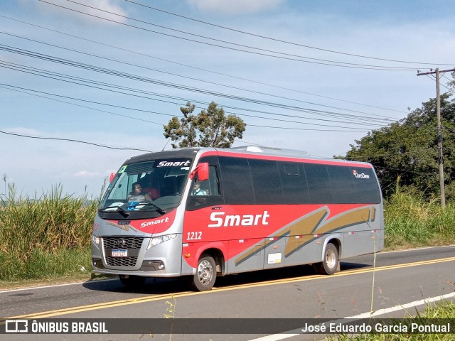Viação Smart Transporte e Turismo 1212 na cidade de Monte Mor, São Paulo, Brasil, por José Eduardo Garcia Pontual. Número da foto: #11097720.