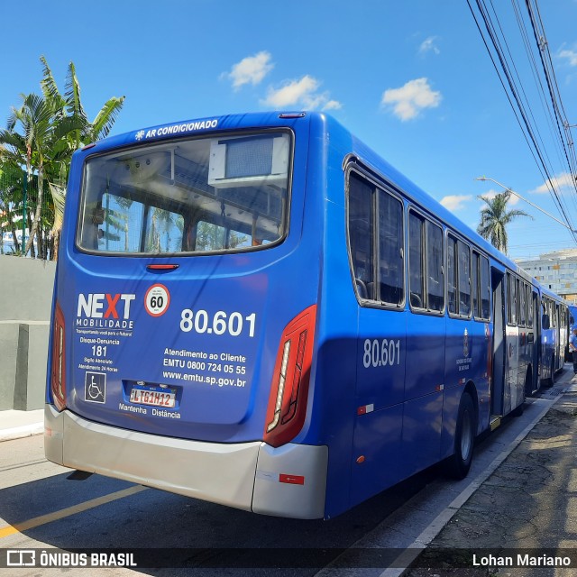 Next Mobilidade - ABC Sistema de Transporte 80.601 na cidade de São Caetano do Sul, São Paulo, Brasil, por Lohan Mariano. ID da foto: 11096543.