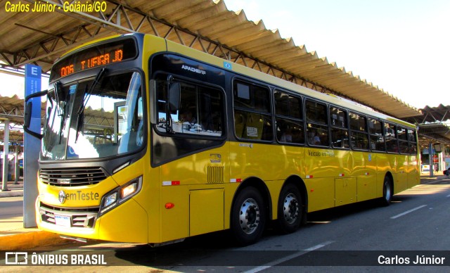 HP Transportes Coletivos 20803 na cidade de Aparecida de Goiânia, Goiás, Brasil, por Carlos Júnior. Número da foto: #11096898.