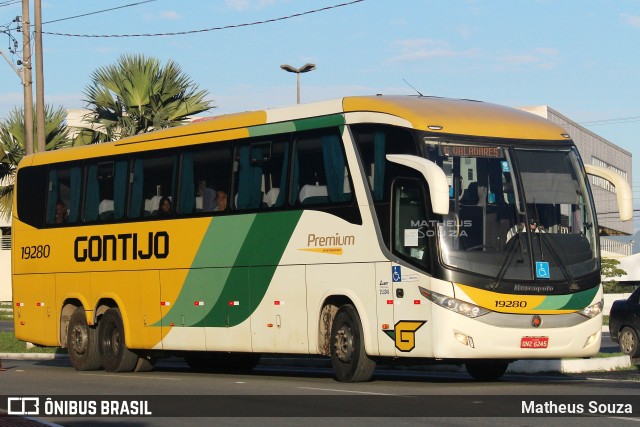 Empresa Gontijo de Transportes 19280 na cidade de Vitória, Espírito Santo, Brasil, por Matheus Souza. Número da foto: #11097968.