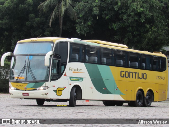 Empresa Gontijo de Transportes 17240 na cidade de Fortaleza, Ceará, Brasil, por Alisson Wesley. ID da foto: 11097801.