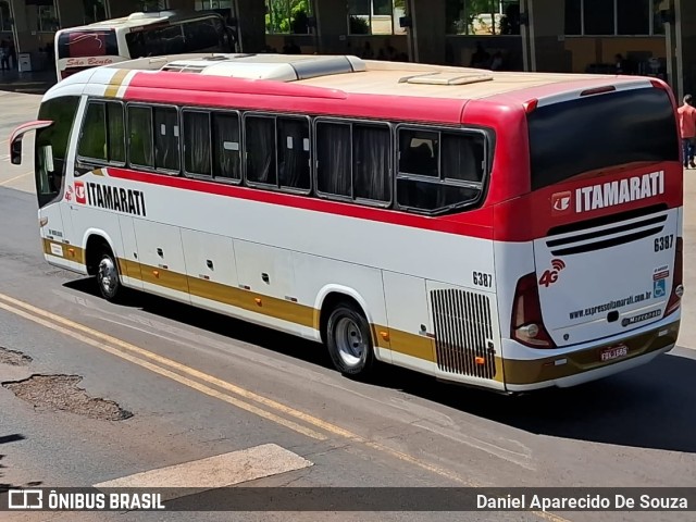 Expresso Itamarati 6387 na cidade de Ribeirão Preto, São Paulo, Brasil, por Daniel Aparecido De Souza. ID da foto: 11099735.