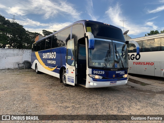Santiago Transportes 96229 na cidade de Itararé, São Paulo, Brasil, por Gustavo Ferreira. Número da foto: #11099292.