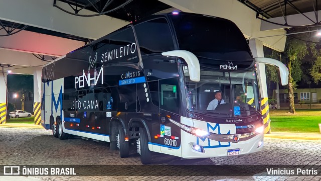 Empresa de Ônibus Nossa Senhora da Penha 60010 na cidade de Joinville, Santa Catarina, Brasil, por Vinicius Petris. ID da foto: 11098596.