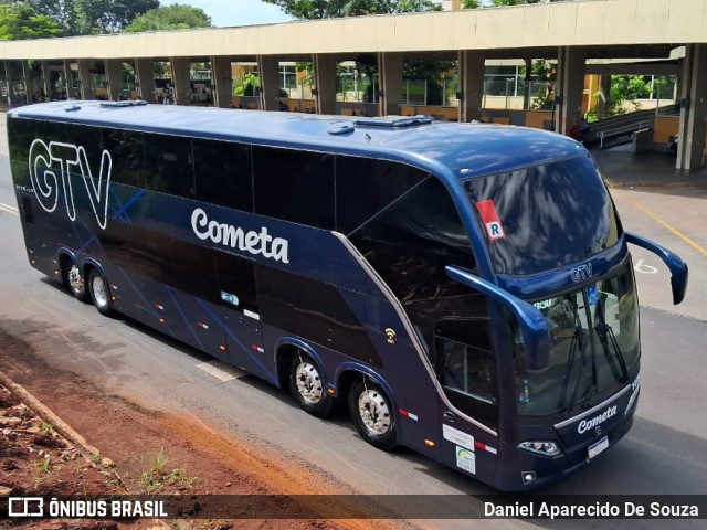 Viação Cometa 721305 na cidade de Ribeirão Preto, São Paulo, Brasil, por Daniel Aparecido De Souza. ID da foto: 11099743.