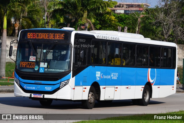 Transurb A72030 na cidade de Rio de Janeiro, Rio de Janeiro, Brasil, por Franz Hecher. ID da foto: 11100630.