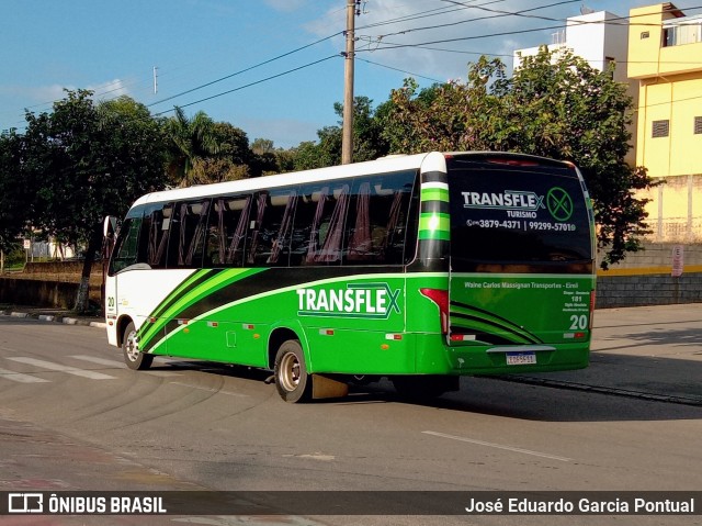 Transflex Turismo 20 na cidade de Monte Mor, São Paulo, Brasil, por José Eduardo Garcia Pontual. Número da foto: #11099235.