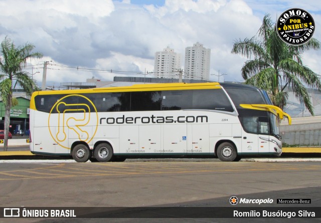 RodeRotas - Rotas de Viação do Triângulo 2204 na cidade de Londrina, Paraná, Brasil, por Romílio Busólogo Silva . Número da foto: #11100599.
