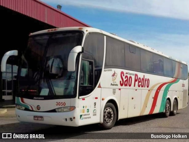 Expresso São Pedro 3050 na cidade de Santa Maria, Rio Grande do Sul, Brasil, por Busologo Holken. Número da foto: #11099234.