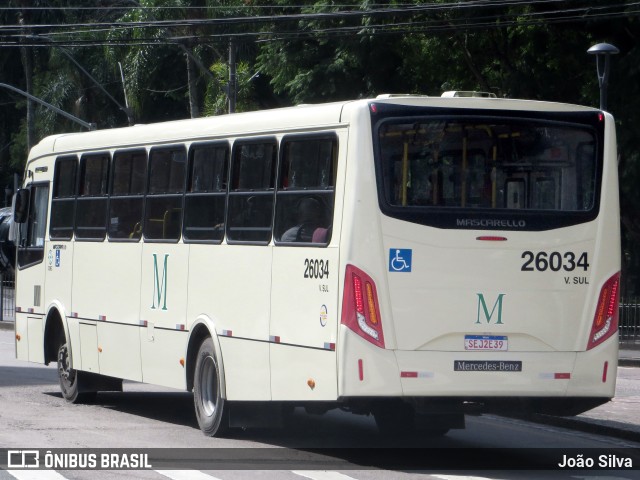 Viação do Sul 26034 na cidade de Curitiba, Paraná, Brasil, por João Silva. Número da foto: #11099619.