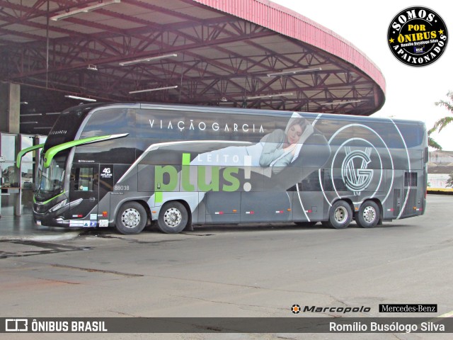 Viação Garcia 88038 na cidade de Londrina, Paraná, Brasil, por Romílio Busólogo Silva . Número da foto: #11100868.