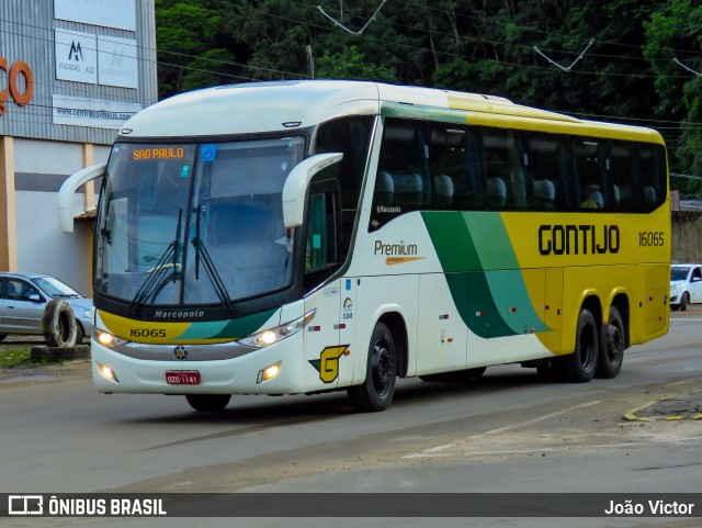 Empresa Gontijo de Transportes 16065 na cidade de Ilhéus, Bahia, Brasil, por João Victor. ID da foto: 11099525.