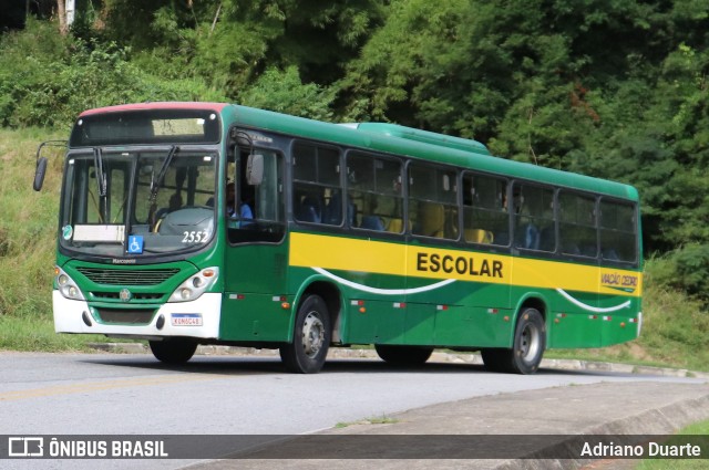 Viação Cedro 2552 na cidade de Areal, Rio de Janeiro, Brasil, por Adriano Duarte. Número da foto: #11102626.