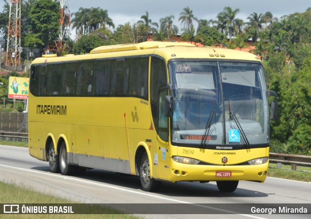 Viação Itapemirim 7809 na cidade de Santa Isabel, São Paulo, Brasil, por George Miranda. Número da foto: #11103185.