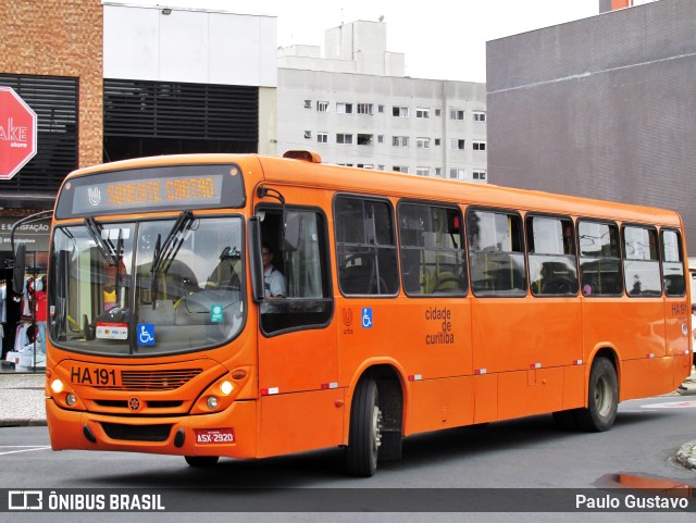 Auto Viação Redentor HA191 na cidade de Curitiba, Paraná, Brasil, por Paulo Gustavo. Número da foto: #11103661.
