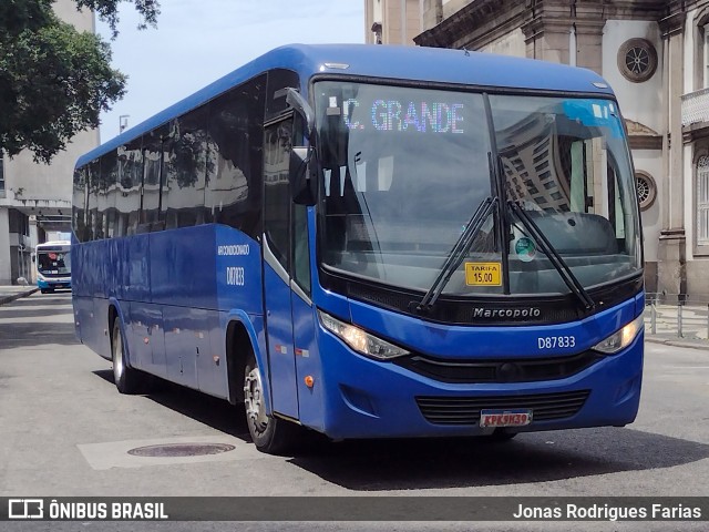 Expresso Pégaso D87833 na cidade de Rio de Janeiro, Rio de Janeiro, Brasil, por Jonas Rodrigues Farias. ID da foto: 11103620.