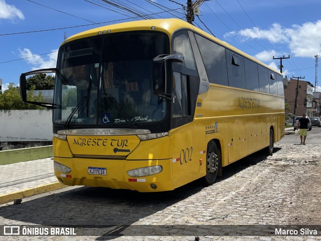 Agreste Tur - Agreste Transporte e Turismo 002 na cidade de Nova Cruz, Rio Grande do Norte, Brasil, por Marco Silva. ID da foto: 11101632.