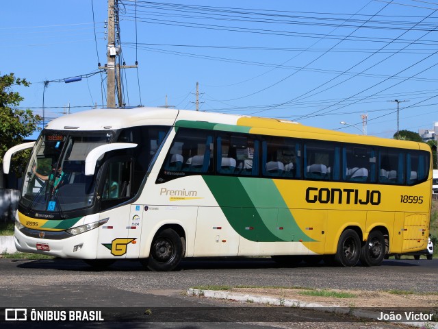 Empresa Gontijo de Transportes 18595 na cidade de Teresina, Piauí, Brasil, por João Victor. ID da foto: 11103798.