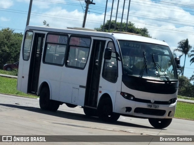 Ônibus Particulares 7057 na cidade de Ceilândia, Distrito Federal, Brasil, por Brenno Santos. ID da foto: 11101552.