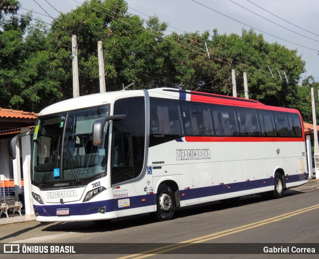Viação Piracicabana 2852 na cidade de São Pedro, São Paulo, Brasil, por Gabriel Correa. Número da foto: #11102772.