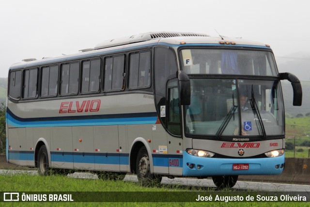 Empresa de Ônibus Vila Elvio 6400 na cidade de Roseira, São Paulo, Brasil, por José Augusto de Souza Oliveira. ID da foto: 11103654.