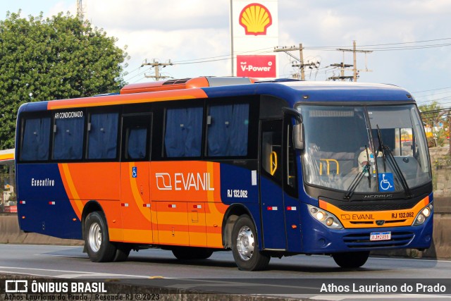 Evanil Transportes e Turismo RJ 132.062 na cidade de Resende, Rio de Janeiro, Brasil, por Athos Lauriano do Prado. Número da foto: #11103560.