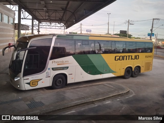 Empresa Gontijo de Transportes 15040 na cidade de Betim, Minas Gerais, Brasil, por Marcos Silva. ID da foto: 11101836.