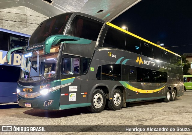 Viação Motta 17000 na cidade de Belo Horizonte, Minas Gerais, Brasil, por Henrique Alexandre de Souza. ID da foto: 11101198.