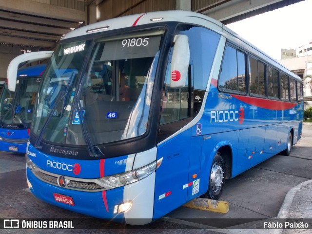 Viação Riodoce 91805 na cidade de Rio de Janeiro, Rio de Janeiro, Brasil, por Fábio Paixão. Número da foto: #11101967.