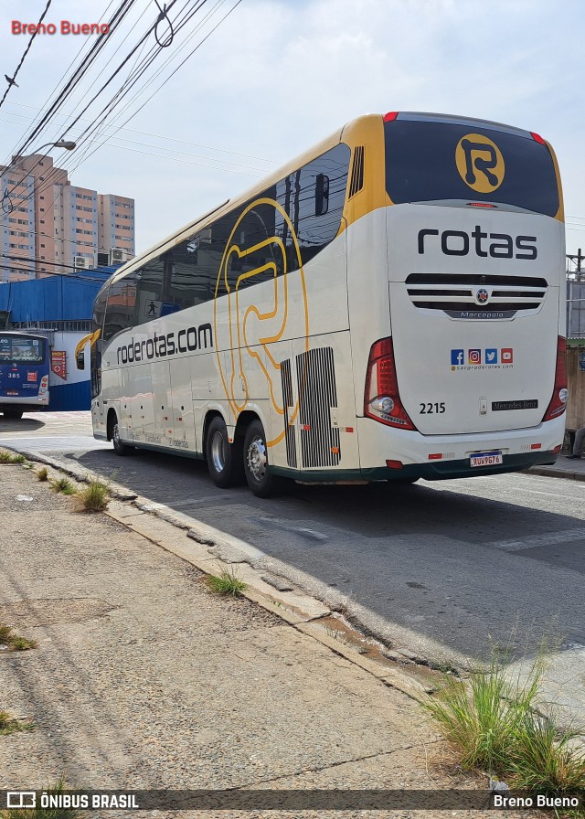 RodeRotas - Rotas de Viação do Triângulo 2215 na cidade de Sorocaba, São Paulo, Brasil, por Breno Bueno. Número da foto: #11103699.