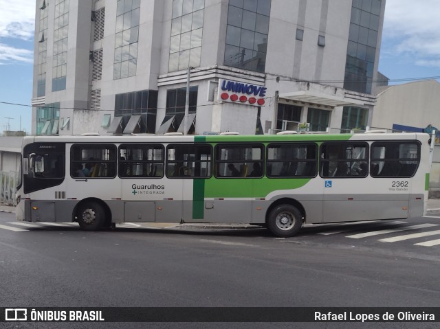 Empresa de Ônibus Vila Galvão 2362 na cidade de Guarulhos, São Paulo, Brasil, por Rafael Lopes de Oliveira. Número da foto: #11102192.