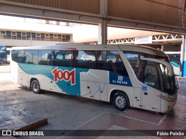 Auto Viação 1001 RJ 108.048 na cidade de Rio de Janeiro, Rio de Janeiro, Brasil, por Fábio Paixão. Número da foto: #11101964.