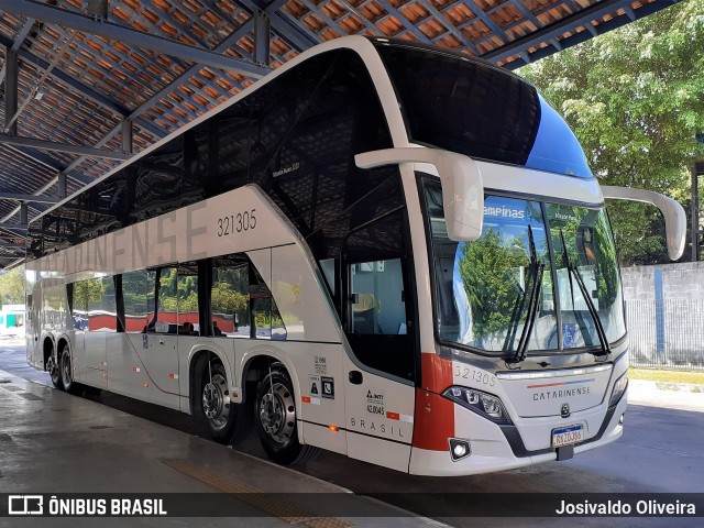 Auto Viação Catarinense 321305 na cidade de Embu das Artes, São Paulo, Brasil, por Josivaldo Oliveira. ID da foto: 11103556.