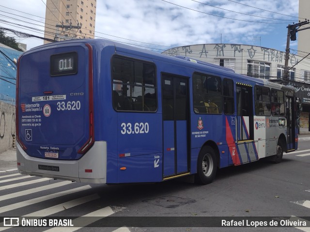 Guarulhos Transportes 33.620 na cidade de Guarulhos, São Paulo, Brasil, por Rafael Lopes de Oliveira. Número da foto: #11102198.