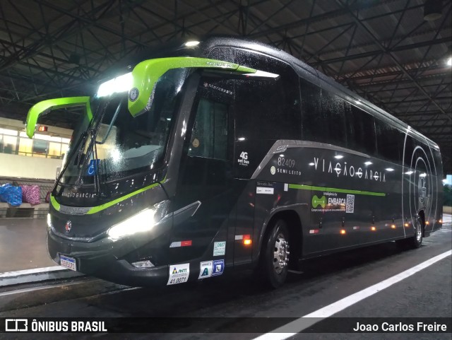 Viação Garcia 82409 na cidade de Bauru, São Paulo, Brasil, por Joao Carlos Freire. ID da foto: 11163093.