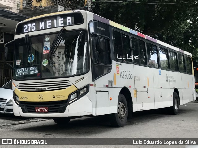 Empresa de Transportes Braso Lisboa A29055 na cidade de Rio de Janeiro, Rio de Janeiro, Brasil, por Luiz Eduardo Lopes da Silva. Número da foto: #11161431.