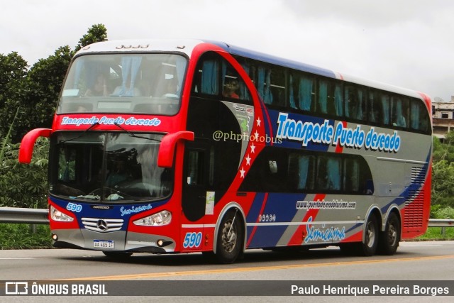 Transporte Puerto Deseado 590 na cidade de Barra do Piraí, Rio de Janeiro, Brasil, por Paulo Henrique Pereira Borges. Número da foto: #11163081.