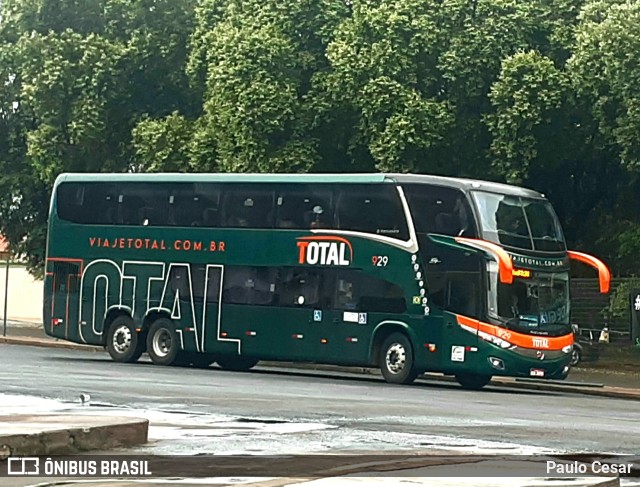 Viação Total 929 na cidade de Araçatuba, São Paulo, Brasil, por Paulo Cesar. Número da foto: #11161179.