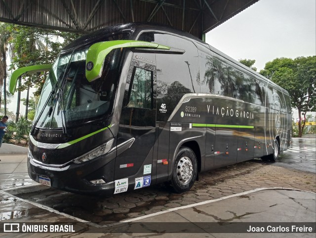 Viação Garcia 82389 na cidade de Bauru, São Paulo, Brasil, por Joao Carlos Freire. ID da foto: 11163105.