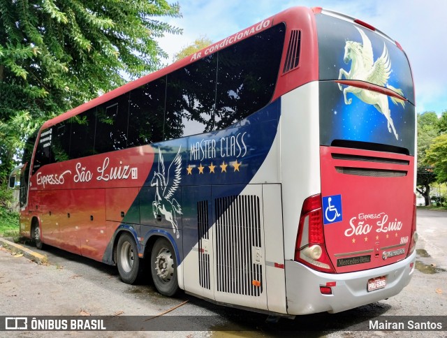 Expresso São Luiz 8060 na cidade de Salvador, Bahia, Brasil, por Mairan Santos. ID da foto: 11162720.