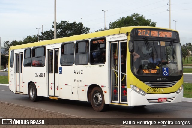 Viação Pioneira 222861 na cidade de Brasília, Distrito Federal, Brasil, por Paulo Henrique Pereira Borges. Número da foto: #11163063.