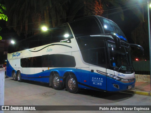 Buses Guskar 226 na cidade de Santa Cruz, Colchagua, Libertador General Bernardo O'Higgins, Chile, por Pablo Andres Yavar Espinoza. Número da foto: #11160883.