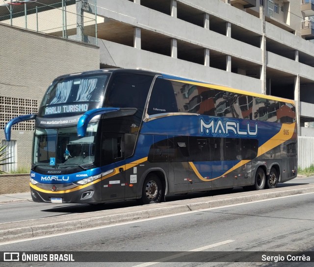 Marlu Turismo 505 na cidade de Vila Velha, Espírito Santo, Brasil, por Sergio Corrêa. Número da foto: #11161461.