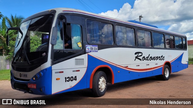 Viação Rodonorte 1304 na cidade de Moju, Pará, Brasil, por Nikolas Henderson. Número da foto: #11163703.