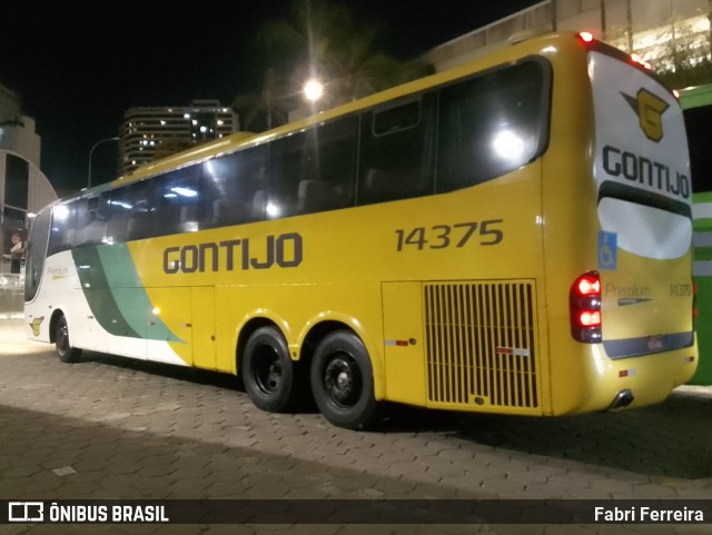Empresa Gontijo de Transportes 14375 na cidade de Belo Horizonte, Minas Gerais, Brasil, por Fabri Ferreira. Número da foto: #11163110.