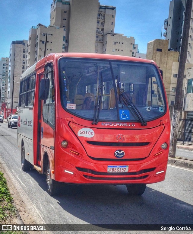 Santa Zita Transportes Coletivos 50108 na cidade de Vila Velha, Espírito Santo, Brasil, por Sergio Corrêa. ID da foto: 11162463.